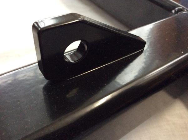 Slider tab welded on only one side?