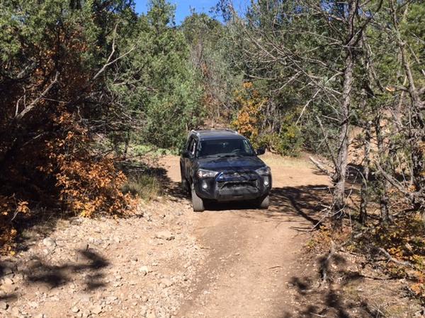 Slimline installed had to hit a trail.