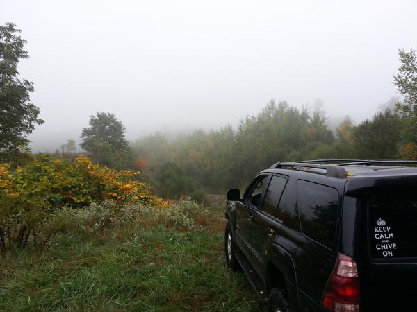 Small overlook on one of the beautiful but more limited areas to wheel in the great state of MA
