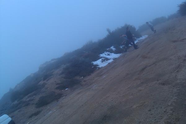 Snow in Cleghorn, near top of mountain, bone-stock 4runners can make it anywhere