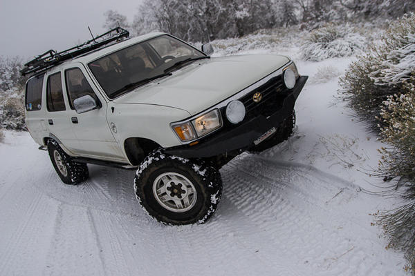 Snow Run off the I5 and 138