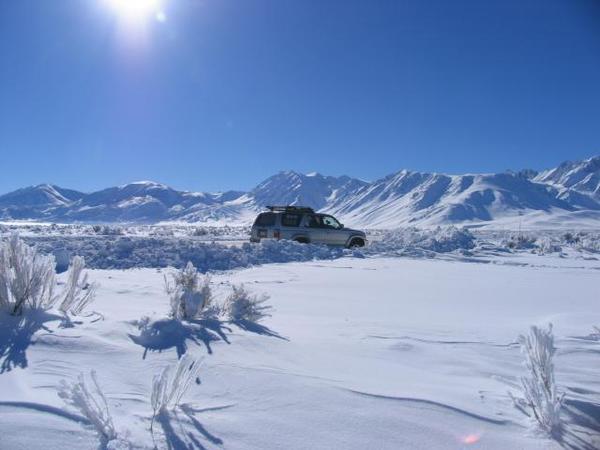 Snow trip scouting for BMW commercial