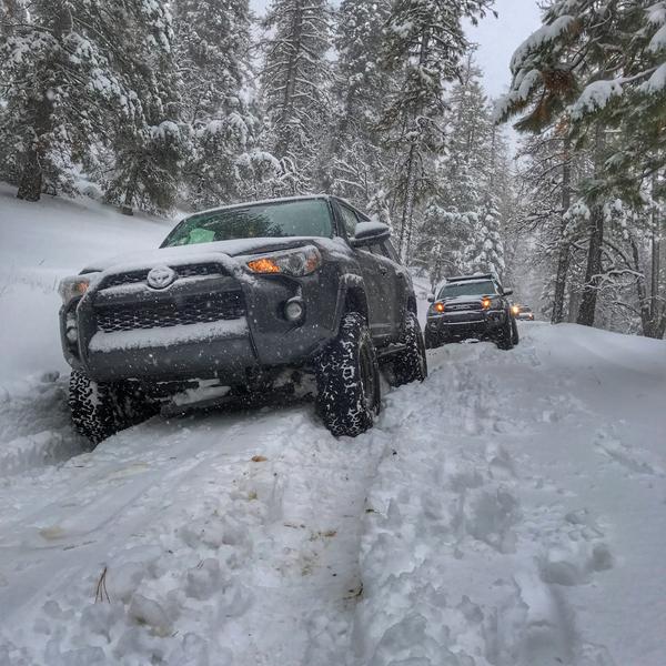 snow wheeling