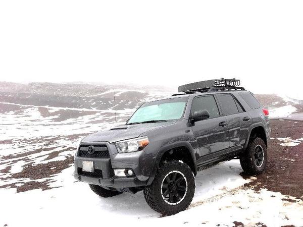 Snowing