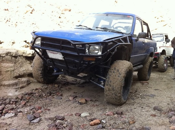 Some chaos in Nightmare canyon, Area around Red Rock Canyon, California