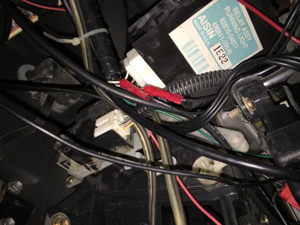Some have a gray box, some have a black box.  That's where you'll find the Black/Yellow cable to cut.  

Ignore the wiring nightmare at the moment.  I