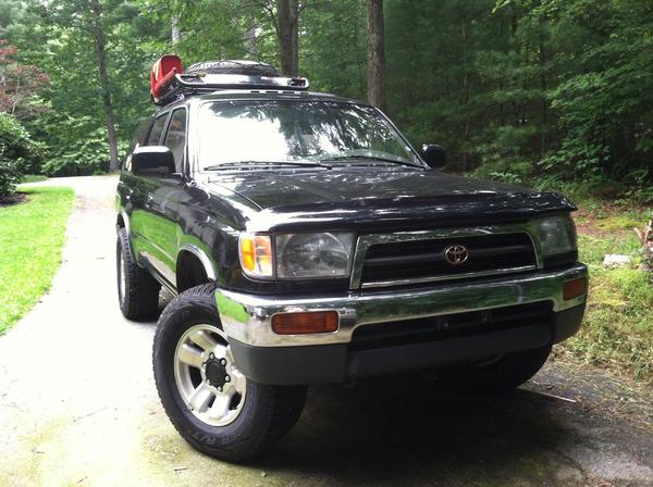 Spare tire up top