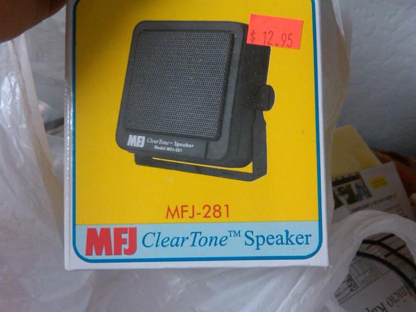 speaker mfj