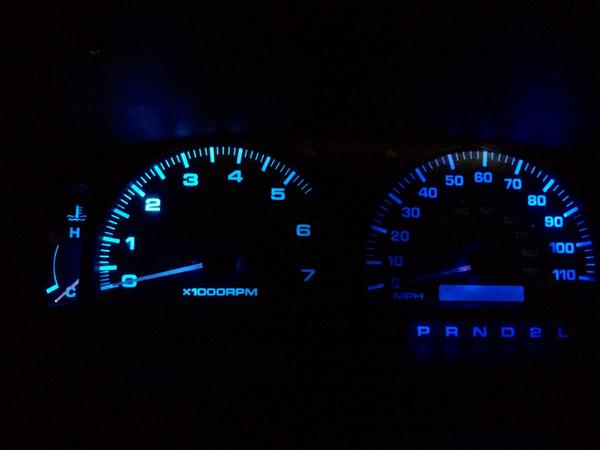 Speedo and tach
