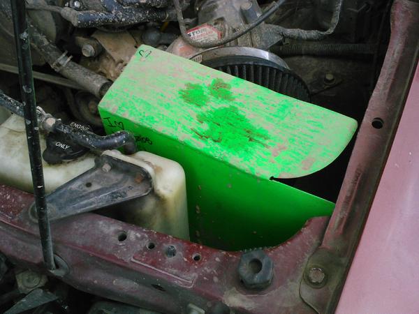 splash guard for my cold air intake to stop water when im wheeling