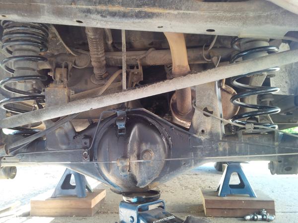 springs in and Rustoleum touchup