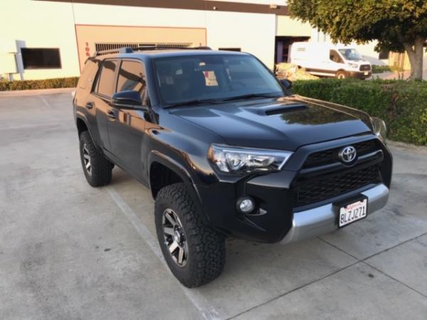 Stance View - 285/70R17 BFG KO2  on stock TRD Offroad wheels + 1.25”  Spidertrax spacers. (Yes. I did a BMC. No, there is absolutely no rubbing at ful