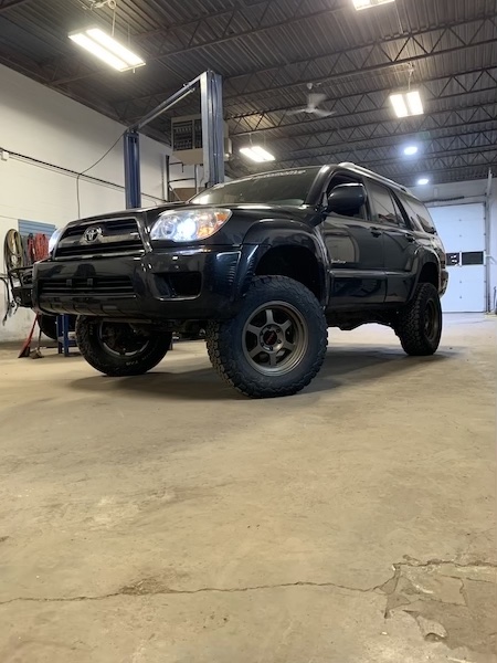 Stance with new suspension