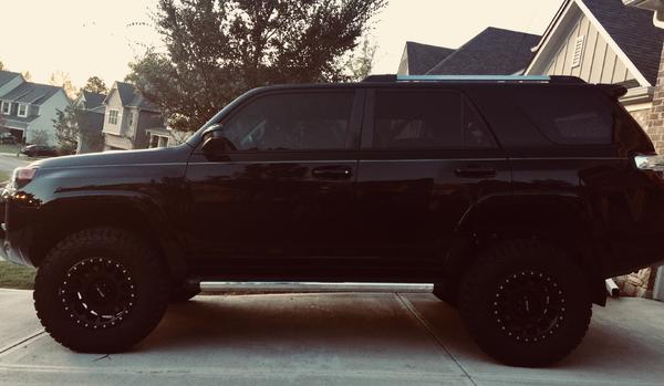 Standing tall on OME shocks and springs