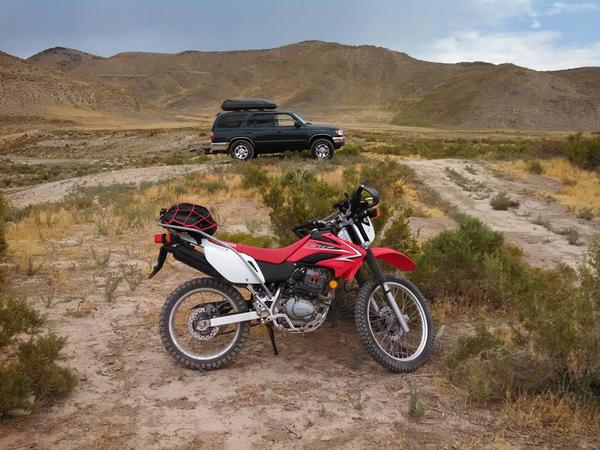 Stansbury Island at the south end of the Great Salt Lake.  Great open land to ride and 4 wheel!