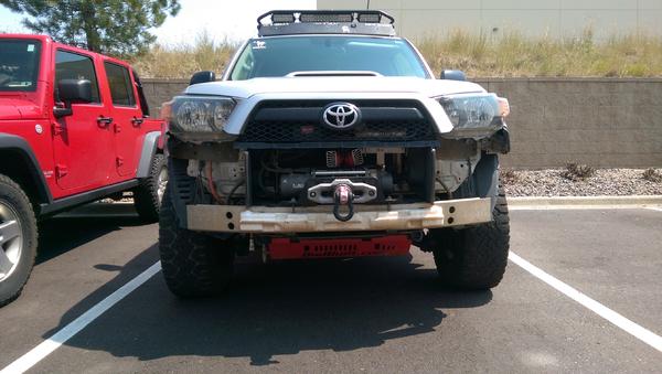 Starting bumper build! Did not wanna wait 6-8 months for a Shrockworks bumper. So I am building my own. Taking the best aspects of the DO and the SW b