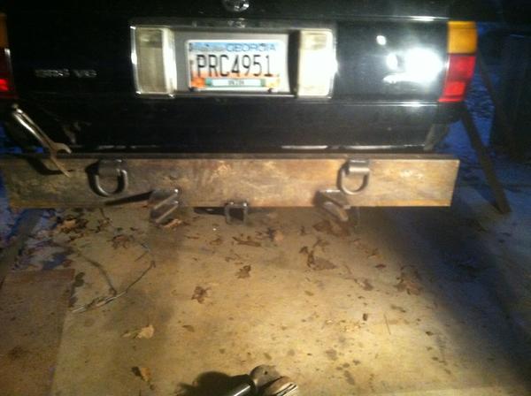Starting my next project! building a bumper from scratch!