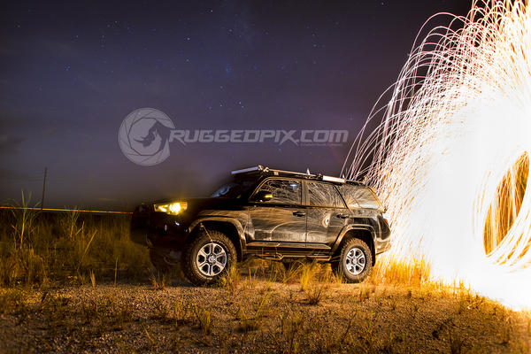Steel wool night shoot in the everglades