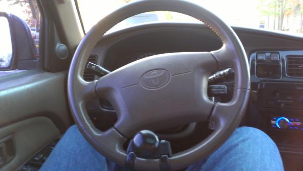 Steering knob for an extra 10 hp!