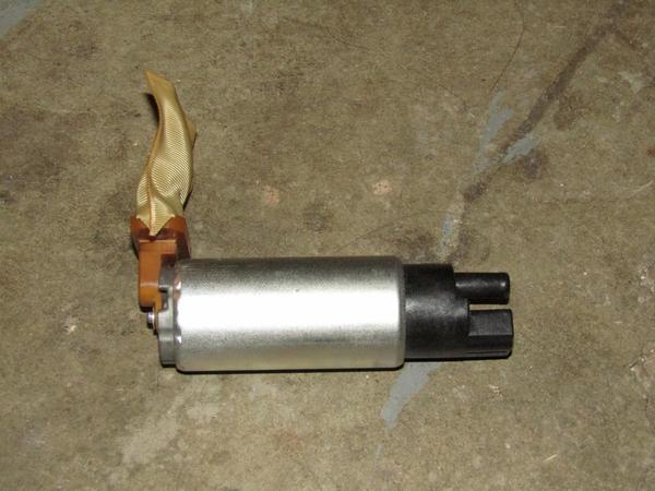 Stock Evo 9 fuel pump, roughly 200 lph