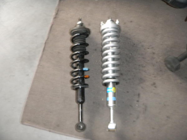 stock setup vs. lift set up