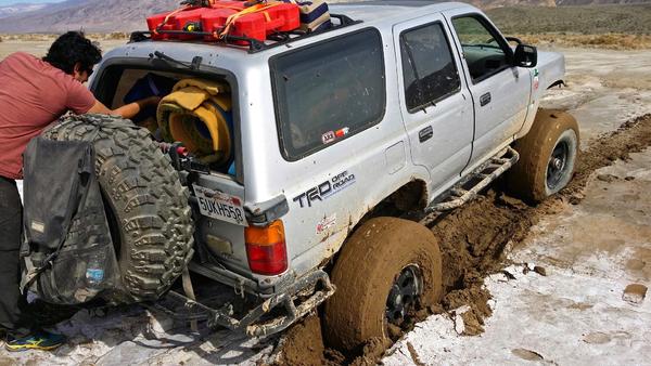 Stuck in Panamint Valley