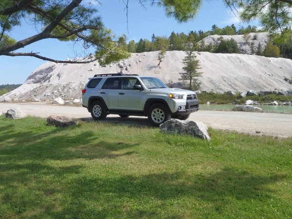 Summer 2010 a Stone Quarry in Wakefield, Québec.