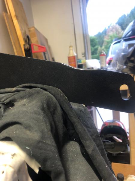 Support Bracket shaving