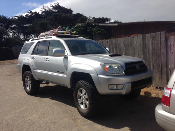 Surf up the coast after suspension install