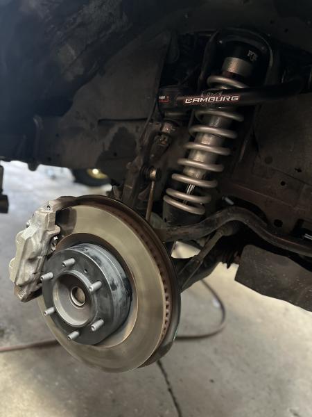 Suspension:
Fox 2.5 coilovers 
Camburg UCAs