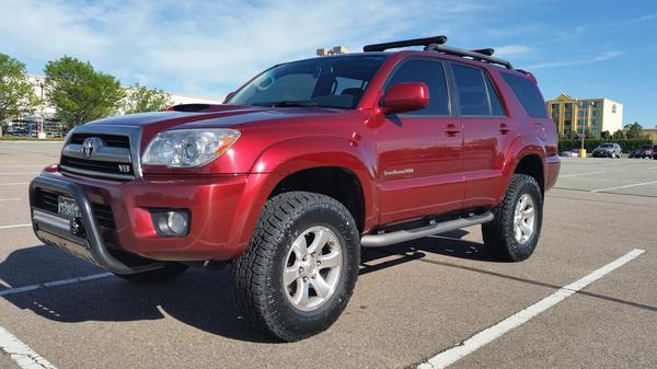 Suspension upgrade and light bar install.