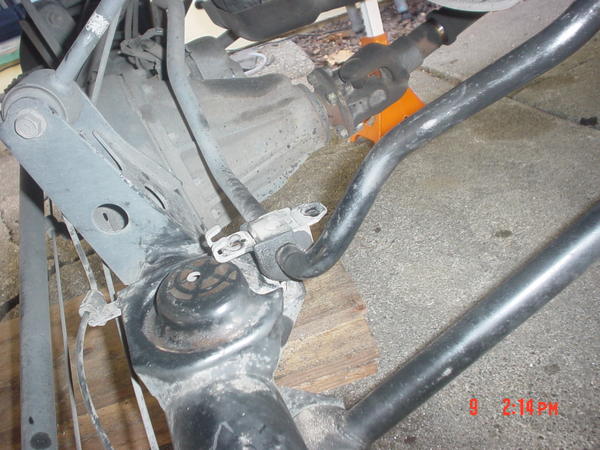 Sway Bar
-This was key to the removal of the rear coils