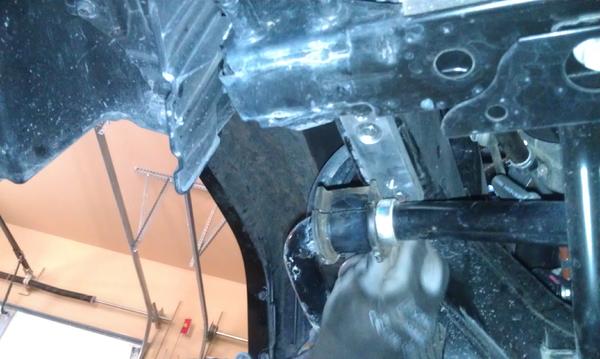 Swaybar relocation blocks