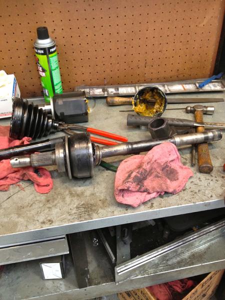 Switching Axle Shafts