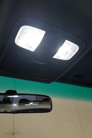 Sylvania LED added to interior