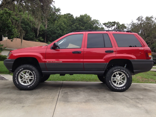 T4R Album  -  Out with the old  -  2000 Red WJ