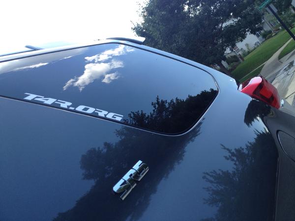 T4R Decal - 8" White