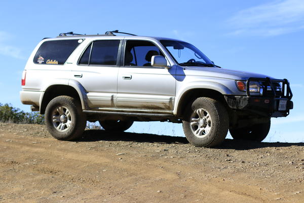 taken at usal beach north of rockport, ARB and Stubb Sliders, some suspension work but pretty low key