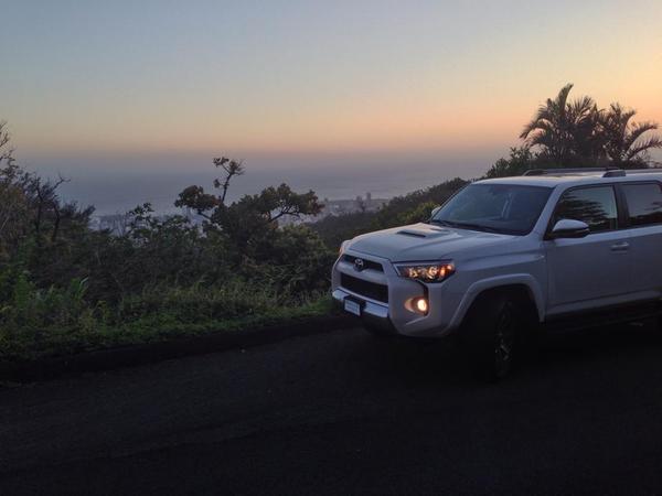 Tantalus Sunset Oahu Hawaii 2014 Trail P