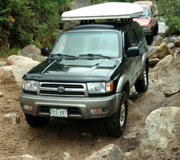 Taylor creek crossing on Taylor Pass