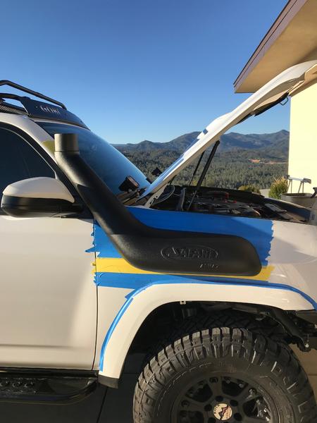 test fit and a-pillar bracket marking