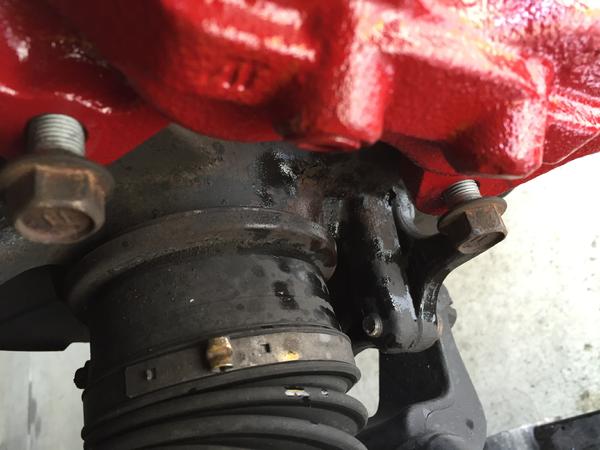 test fit bolted caliper