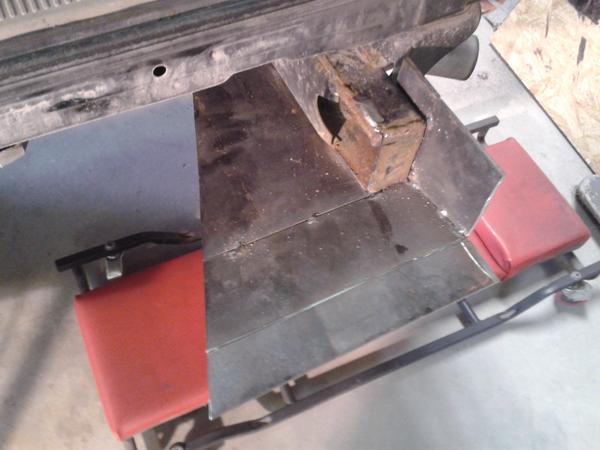 test fitting frame mount