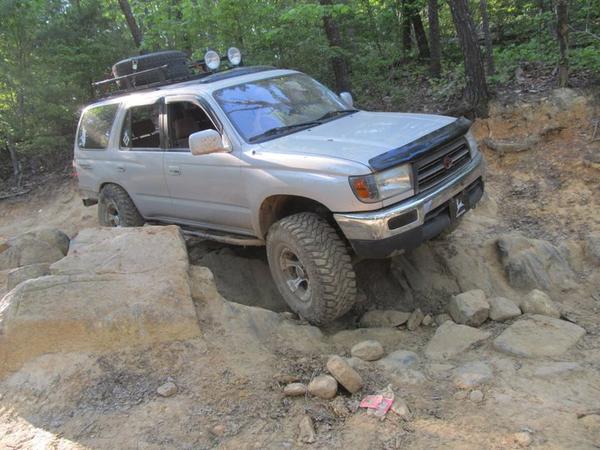 testin out the rock sliders