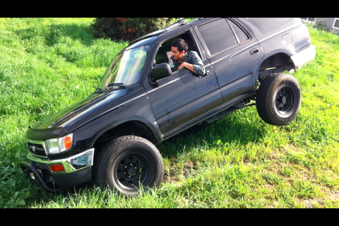 Testing out the 3" spacer front lift