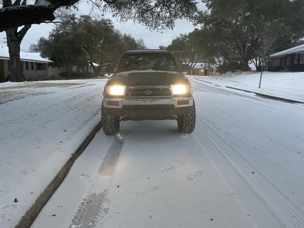 Texas snow storm