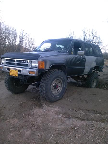 That front end gonna look better with a bumper..