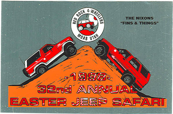 The 1998 Fins & Things Trail Badge....
Pretty Cool!!!