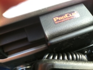 The basis for attachment to the car... a  $40 proclip attachment.. I'm very satisfied with it so far. Good quality!