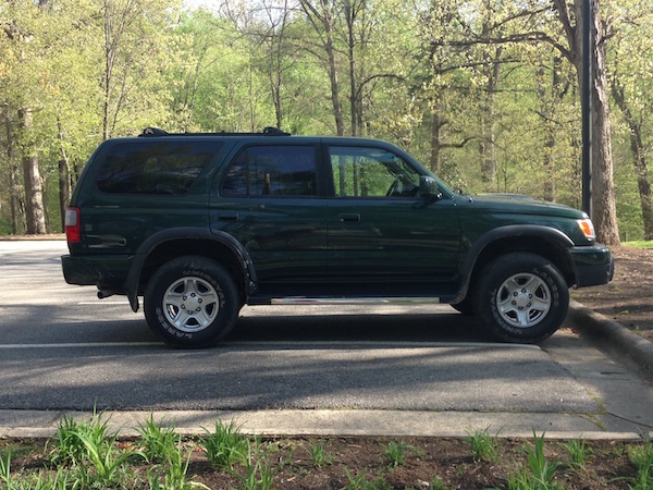 The day I bought her. Upgrades will happen as funds permit. Tempting to leave her as is though. So pretty.